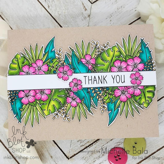 Tropical Thank You Cards (A Double Take!)