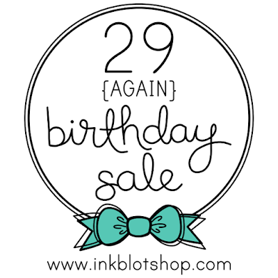 29 {again} Birthday Sale at Ink Blot Shop, LLC!