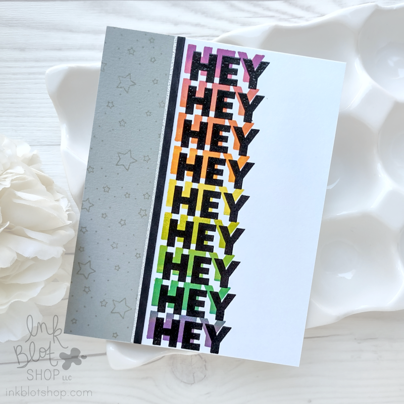 Hey Card HEY HEY HEY Card – Ink Blot Shop LLC