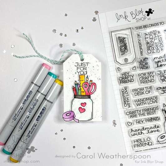 Just For You Crafty Tag & Gift Bag