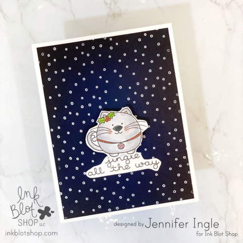Christmas Cats :: 6x8 Clear Stamp Set