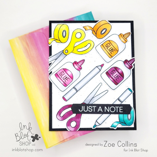 Arts & Crafts Icons :: 6x8 Clear Stamp Set