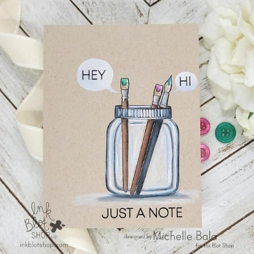 Arts & Crafts Icons :: 6x8 Clear Stamp Set