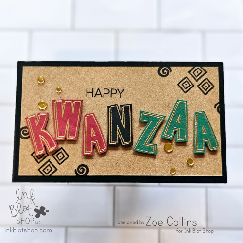 Big Block Alphabet :: 6x8 Clear Stamp Set