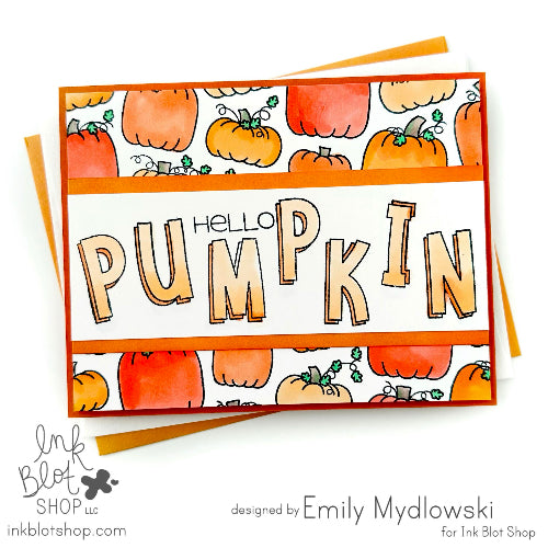 Big Block Alphabet :: 6x8 Clear Stamp Set