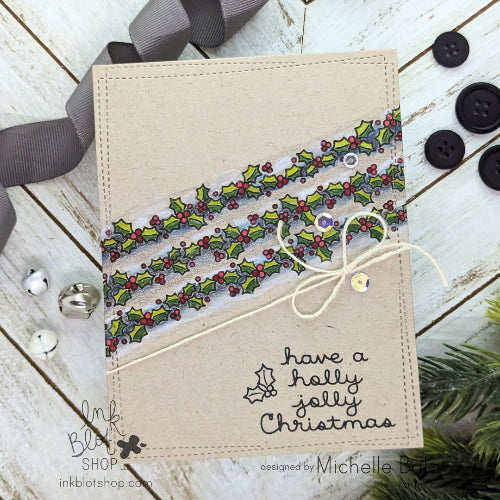 Festive Borders :: 6x6 Clear Stamp Set