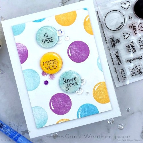 Flair Greetings :: 3x4 Clear Stamp Set