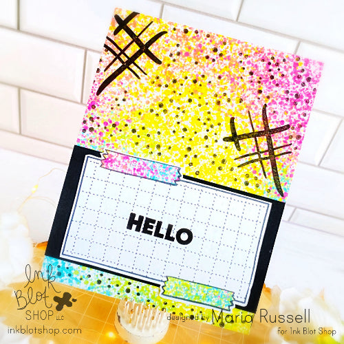 Tag & Tape Address Blocks :: 4x8 Clear Stamp Set