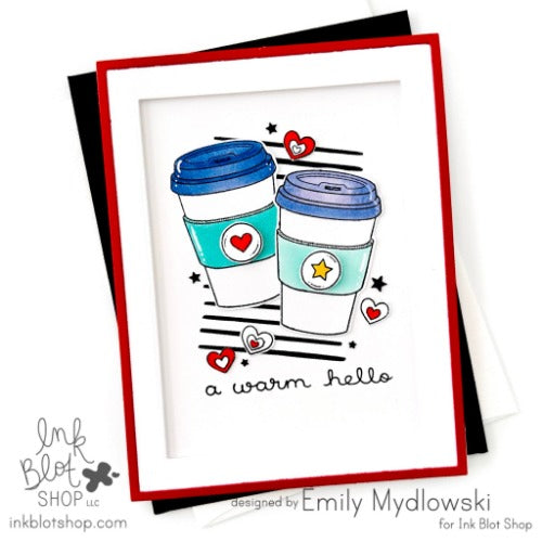 Hot & Cold Drinks :: 6x8 Clear Stamp Set