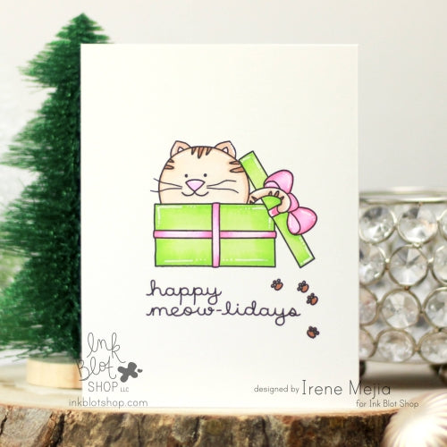 Christmas Cats :: 6x8 Clear Stamp Set