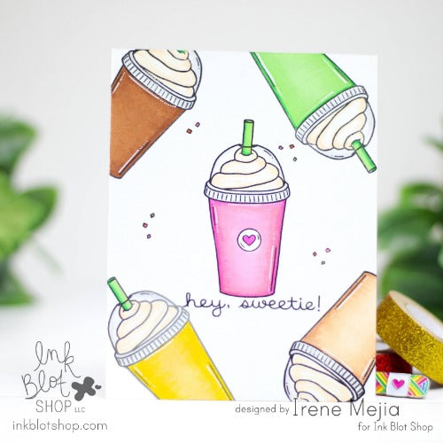 Hot & Cold Drinks :: 6x8 Clear Stamp Set