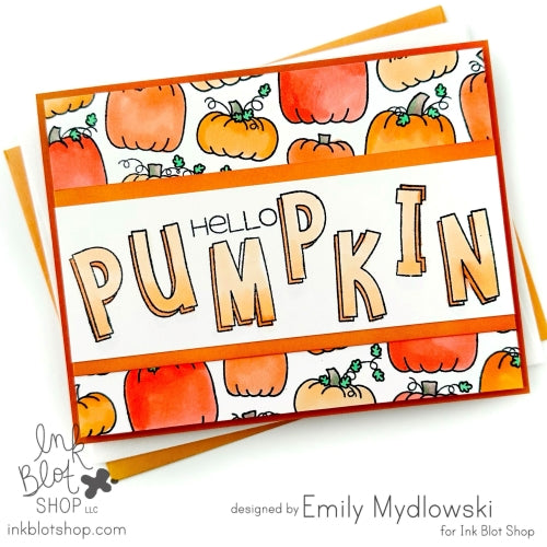 Plenty of Pumpkins Background :: 6x6 Clear Stamp