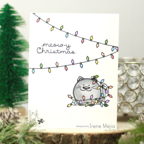 Christmas Cats :: 6x8 Clear Stamp Set