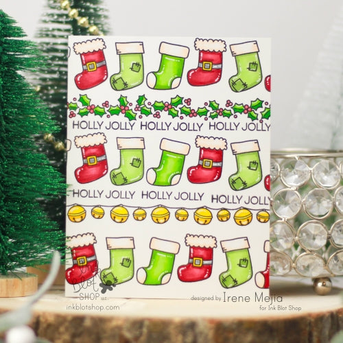 Festive Borders :: 6x6 Clear Stamp Set