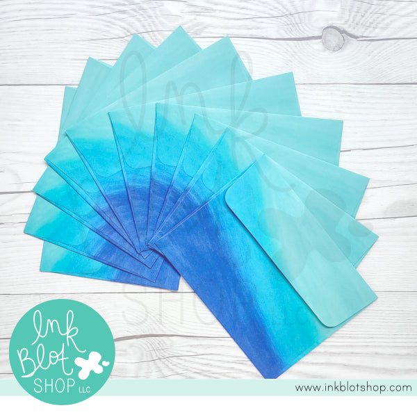 Ocean Waves Envelopes (10-pack) :: A2 Envelopes (4.375 x 5.75)