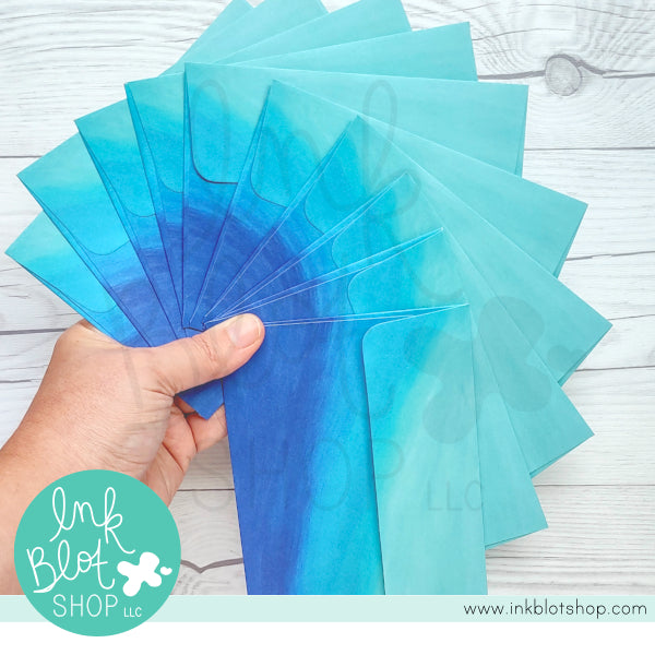 Ocean Waves Envelopes (10-pack) :: A2 Envelopes (4.375 x 5.75)