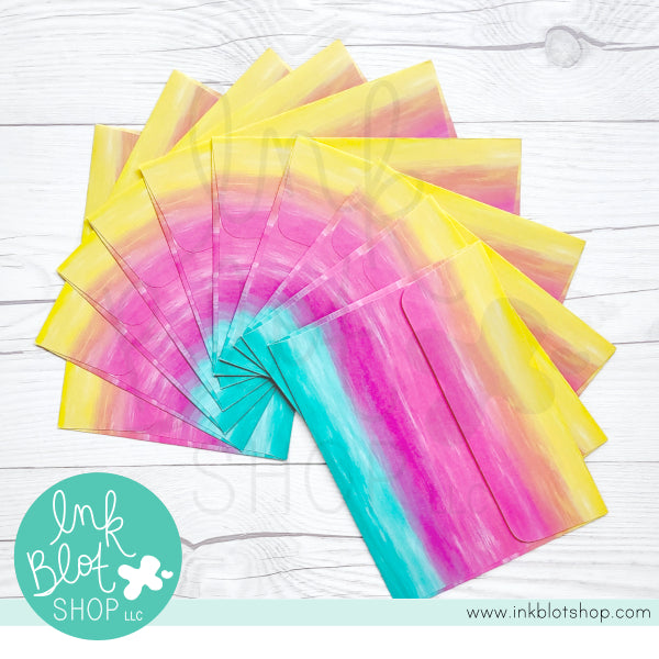 Painted Sunset Envelopes (10-pack) :: A2 Envelopes (4.375 x 5.75)