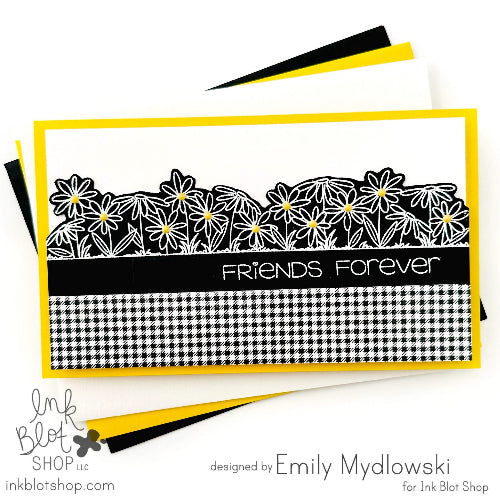 Micro Gingham Background :: 6x6 Clear Stamp Set