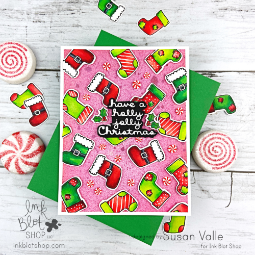 Festive Borders :: 6x6 Clear Stamp Set