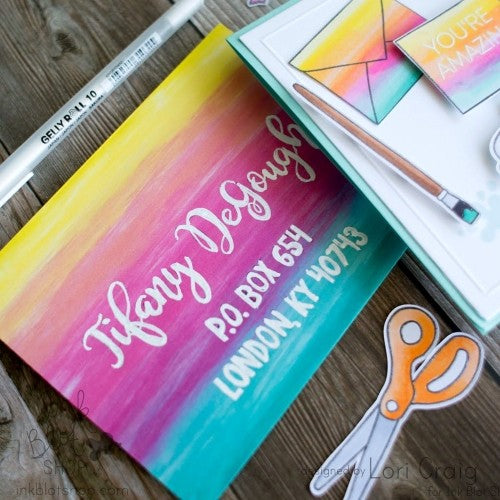 Painted Sunset Envelopes (10-pack) :: A2 Envelopes (4.375 x 5.75)