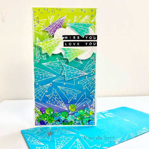 Spaced Out Greetings :: 2x4 Clear Stamp Set