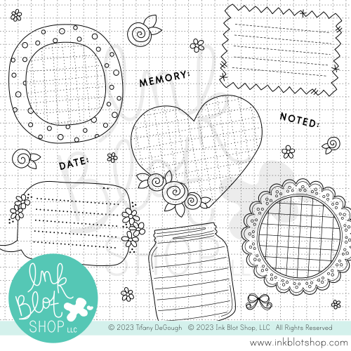 Sweet Spots :: 6x8 Clear Stamp Set