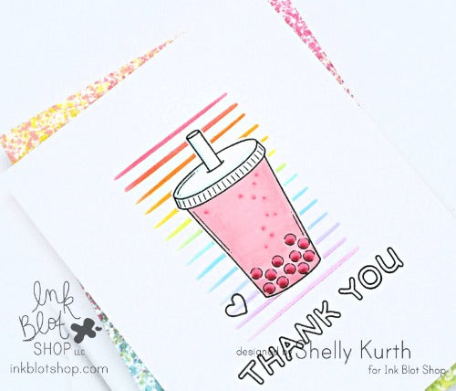 Hot & Cold Drinks :: 6x8 Clear Stamp Set