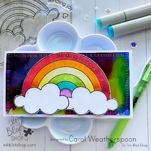 Giant Rainbow :: 4x6 Clear Stamp Set