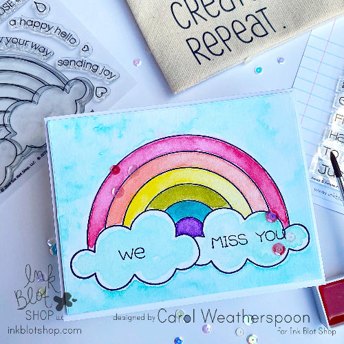Giant Rainbow :: 4x6 Clear Stamp Set