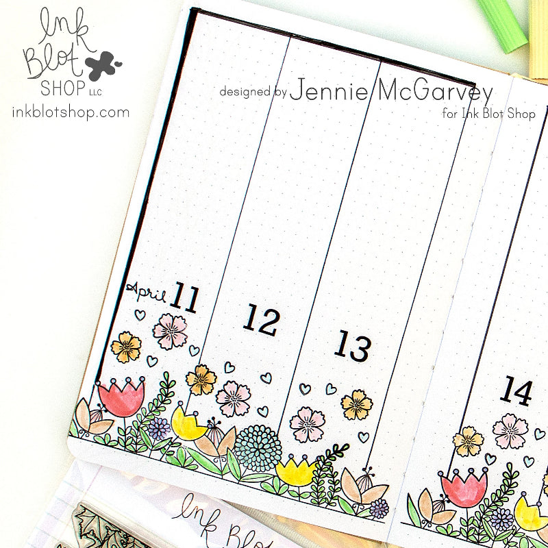 Months & Days (Calendar Builder) :: 4x6 Clear Stamp Set