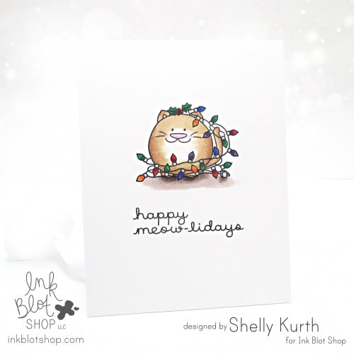 Christmas Cats :: 6x8 Clear Stamp Set