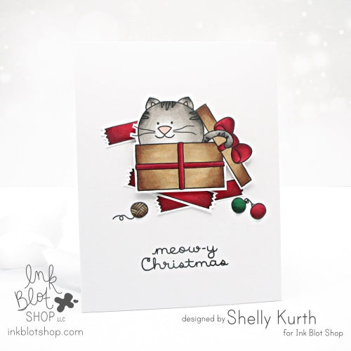 Christmas Cats :: 6x8 Clear Stamp Set