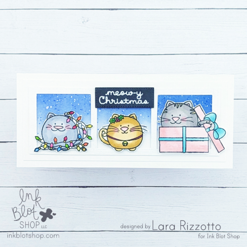 Christmas Cats :: 6x8 Clear Stamp Set