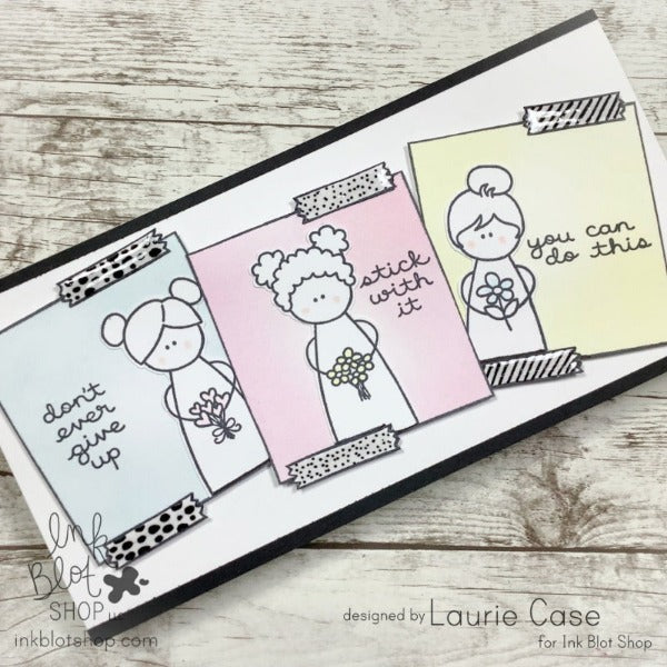 Little Notes :: 6x8 Clear Stamp Set