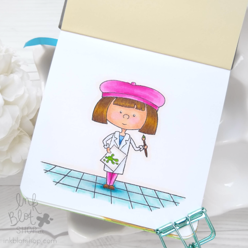 Little School :: 6x8 Clear Stamp Set