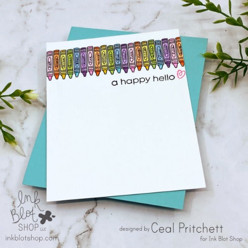 Arts & Crafts Borders :: 6x8 Clear Stamp Set