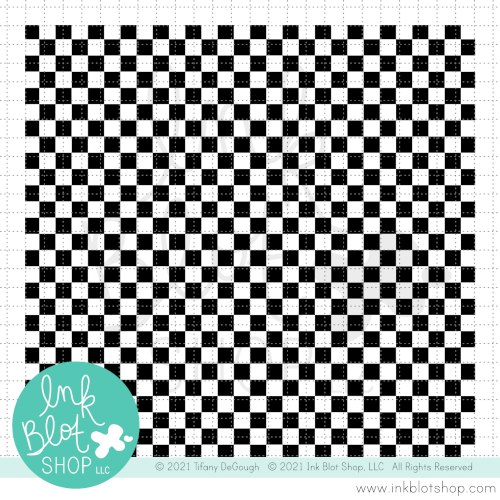 Checkerboard Background :: 6x6 Clear Stamp