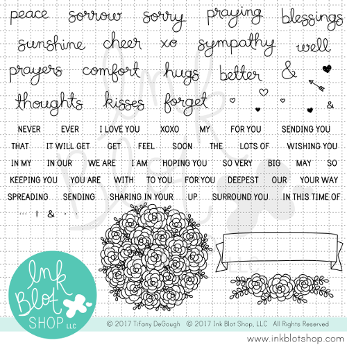Comfort & Hugs (Mixed Greetings) :: 6x8 Clear Stamp Set