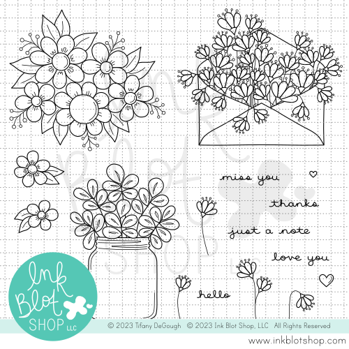 Count 31 Botanicals :: 4x8 Clear Stamp Set