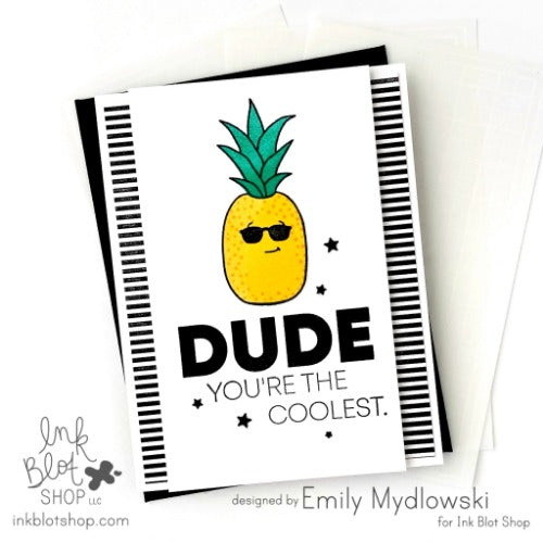 Hey Dude :: 6x8 Clear Stamp Set
