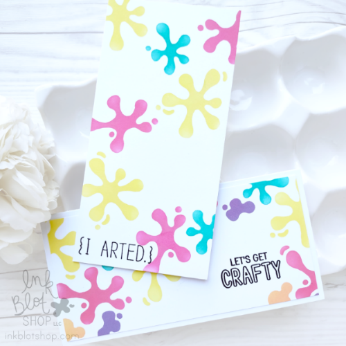 Drips & Splats :: 6x6 Stencil Set