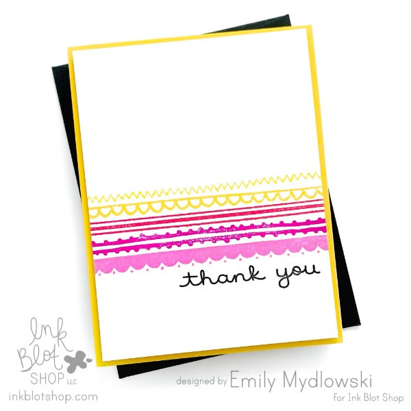 Scripty Sayings :: 4x8 Clear Stamp Set