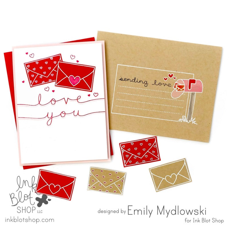 Sending Love :: 4x8 Clear Stamp Set