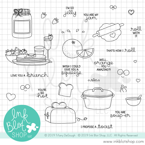 Food for Thought :: 6x8 Clear Stamp Set