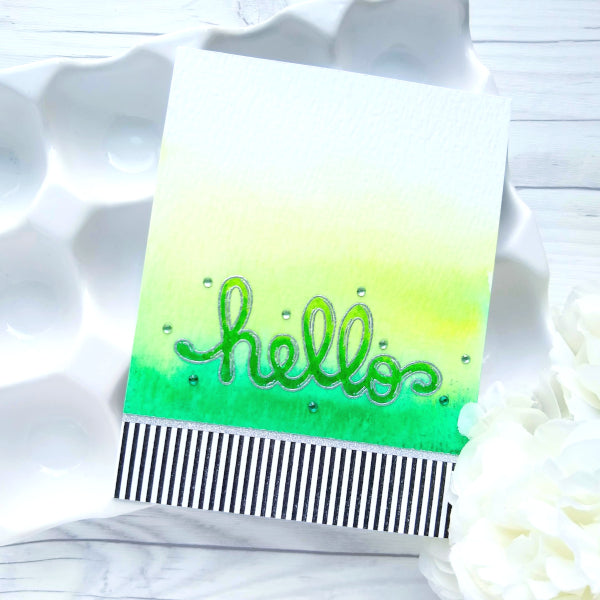 Bubble Words :: 4x6 Clear Stamp Set