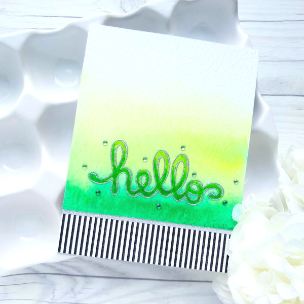 Word Bubbles Say It Loud Fiskars Clear Acrylic Stamp Set 103490-1001 NEW!