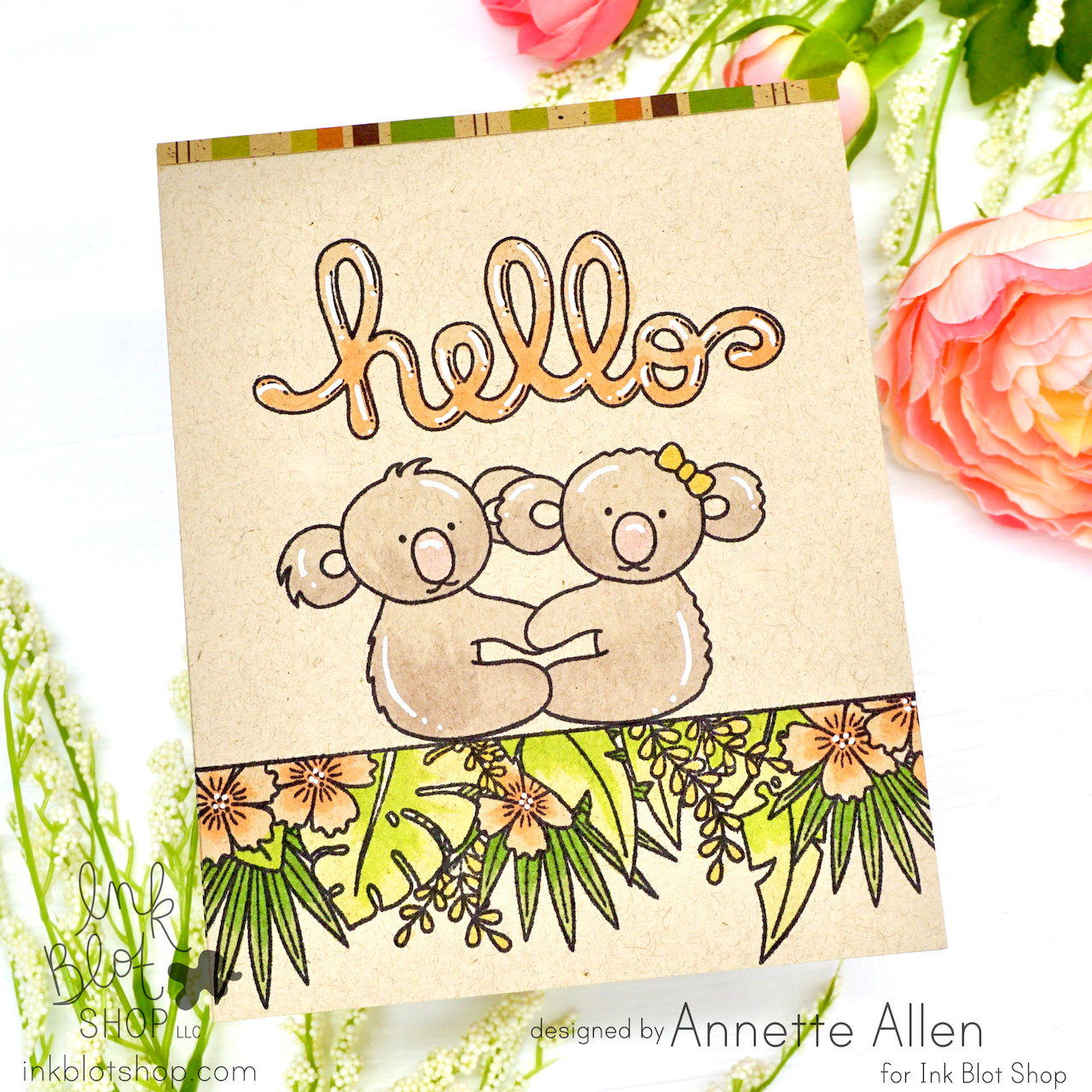 Koala Hugs :: 4x4 Clear Stamp Set