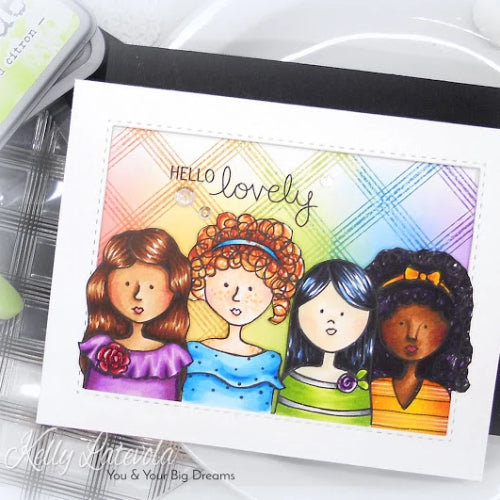 Hello Lovely :: 4x8 Clear Stamp Set