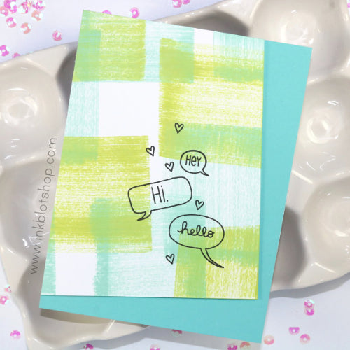Tiny Bubbles :: 4x4 Clear Stamp Set