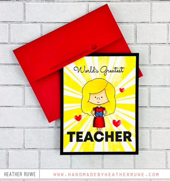 Little School :: 6x8 Clear Stamp Set